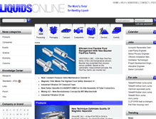 Tablet Screenshot of liquidsonline.com